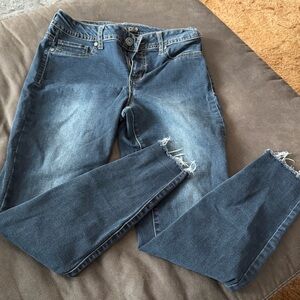 Maurices Classic Blue Mid Rise Jeggings size Medium Reg